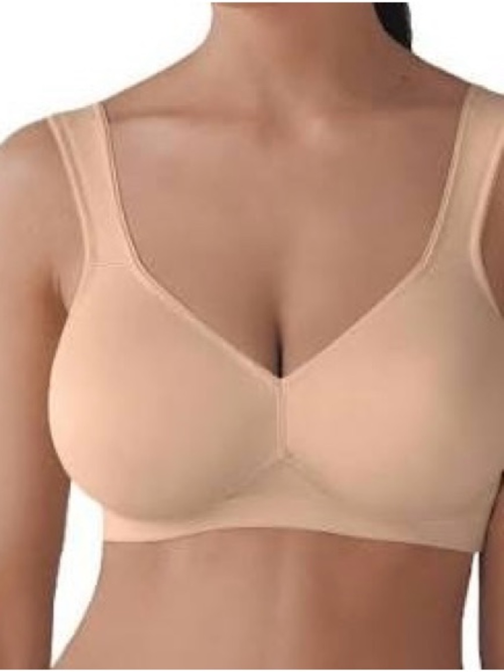 Rosa Faia 40D‎ Wireless Soft Bra Twin Invisible Skin Beige 5493 722 NWT 40 D